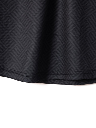 Mens 2Pcs Casual Summer Set - Breezy Short Sleeve Shirt with Matching Drawstring Shorts - Ideal for Vacation & Workout