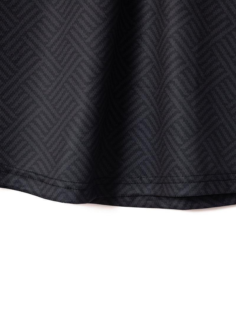 Mens 2Pcs Casual Summer Set - Breezy Short Sleeve Shirt with Matching Drawstring Shorts - Ideal for Vacation & Workout