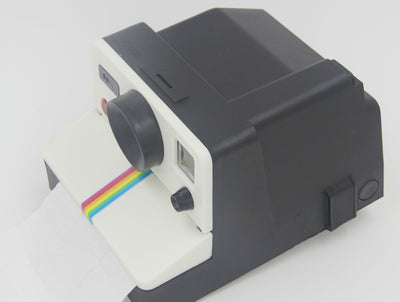 1pc Toilet Paper Holder With Shelf, Retro Film Camera Shape Tissue Boxes, Punch-free Tissue Rack With Mobile Phone Frame, Toilet Accessories, Bathroom Organizers & Storage