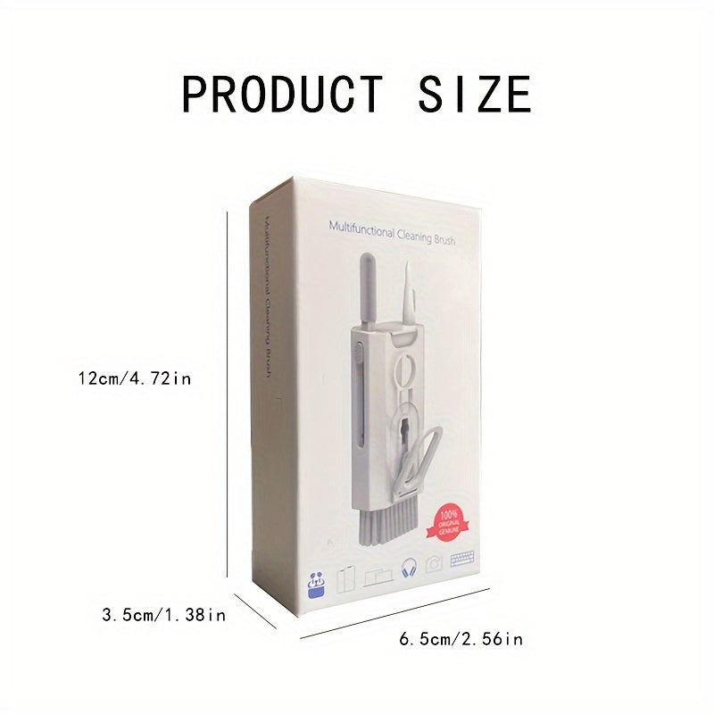 Eight-in-one Cleaning Kit For Computer Keyboard, Headphone Cleaning Brush, Tablet And Mobile Phone Cleaning Tool, Keycap Remover Set