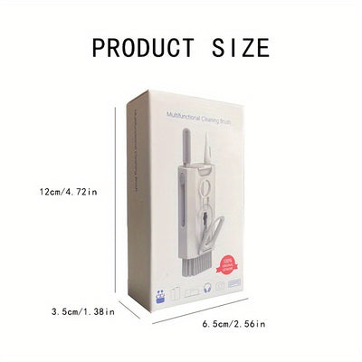 Eight-in-one Cleaning Kit For Computer Keyboard, Headphone Cleaning Brush, Tablet And Mobile Phone Cleaning Tool, Keycap Remover Set