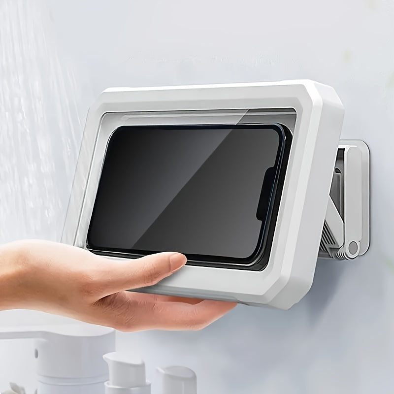 Retractable Rotatable Waterproof Lazy Mobile Phone, Shower And Wall Bracket Phone Shower Case