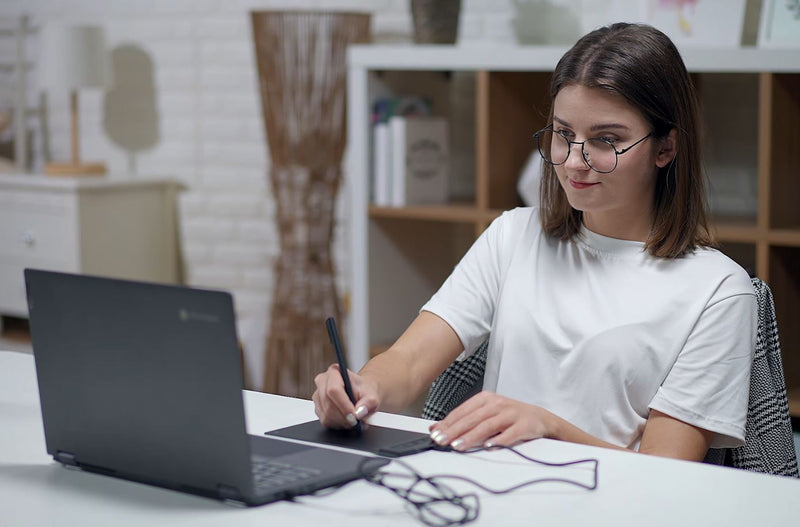 XENX Digital Tablet Computer Handdrawn Tablet Drawing Tablet Handwritten Tablet Tablet can be connected to the mobile phone Convenient thin and light support Online course