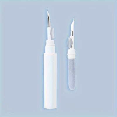 1pc, 3 In 1 Earbuds Cleaning Brush Pen, Multifunctional Earphone Cleaning Pen, Portable Small Brush, Dust Removal Brush, For Headphones, Keyboards, Mobile Phones, Mice, Remote Controllers, Cleaning Supplies, Cleaning Tool, Ch
