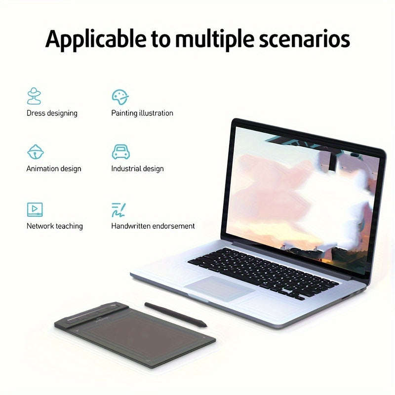 XENX Digital Tablet Computer Handdrawn Tablet Drawing Tablet Handwritten Tablet Tablet can be connected to the mobile phone Convenient thin and light support Online course
