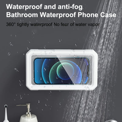 Retractable Rotatable Waterproof Lazy Mobile Phone, Shower And Wall Bracket Phone Shower Case