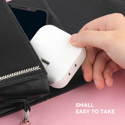 Compact Mobile Power Socket With USB Interface For Storage