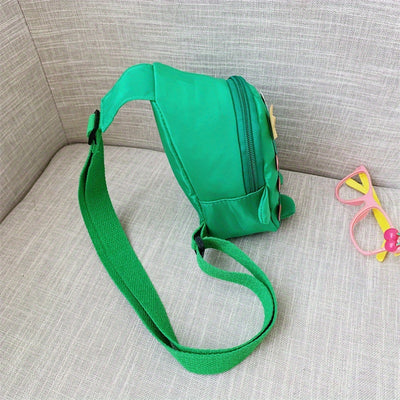 [Cute Cartoon Chest Bag Messenger] Dinosaur Chest Bag Boys And Girls Fashion Shoulder Bag Messenger Bag Cartoon Cute Mobile Coin Purse