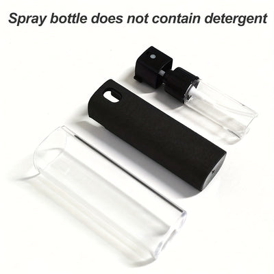 1pc, 2-in-1 Portable Phone Screen Cleaning Sprayer & Wiper, Multi-Purpose Screen Cleaning Tool for Mobile, Laptop, & Tablet