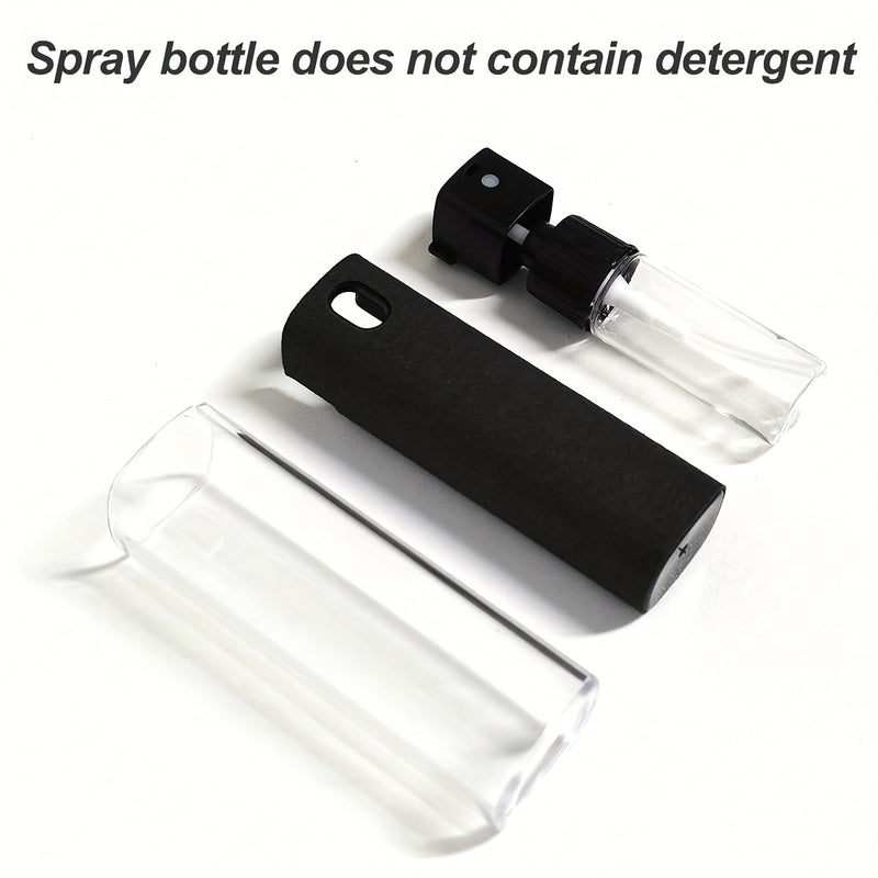 1pc, 2-in-1 Portable Phone Screen Cleaning Sprayer & Wiper, Multi-Purpose Screen Cleaning Tool for Mobile, Laptop, & Tablet