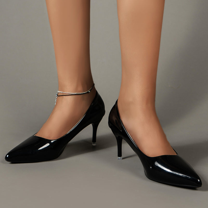 [Elegant Stiletto Heels] Elegant Pointed Toe Women&