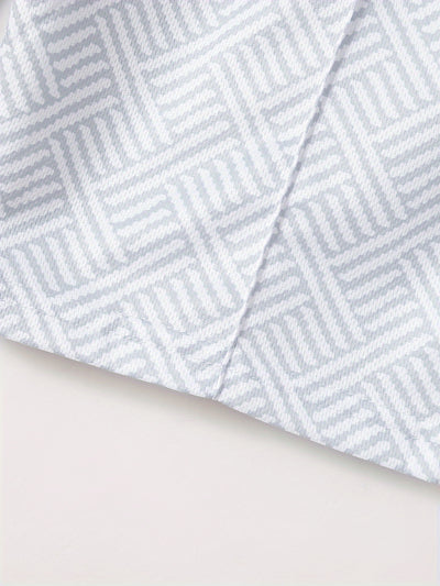 Mens 2Pcs Casual Summer Set - Breezy Short Sleeve Shirt with Matching Drawstring Shorts - Ideal for Vacation & Workout