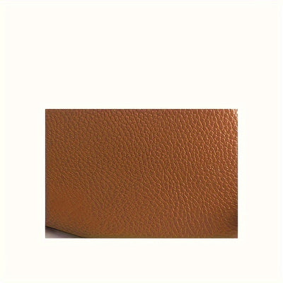 New Women's Small Square Bag, Versatile PU Travel Wallet Mobile Phone Bag, Casual Solid Color Small Handbag