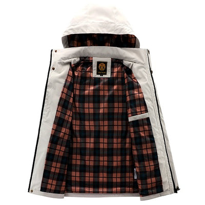 New Men's Fashion Casual Windbreaker Jacket, Spring Outdoor Thin Jacket