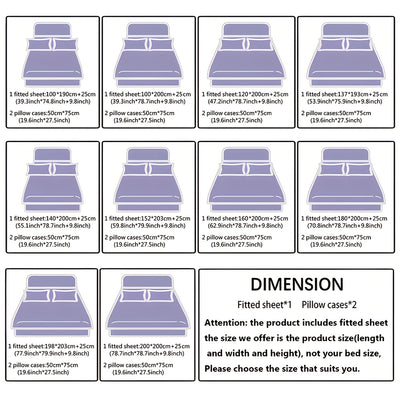 3pcs Gothic Raven Tarot Bedding Set - Deep Pocket Fitted Sheet & 2 Pillowcases, Black & White Raven Print with Tarot Card Motifs, Soft Breathable Fabric, Machine Washable, All-Season Comfort for Queen/King Size Beds, Gothic B