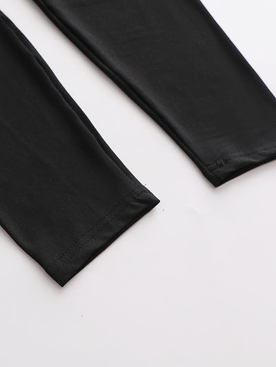 Rhinestone Skinny Pants, Casual Elastic Waist Every Day Pants, Women's Clothing