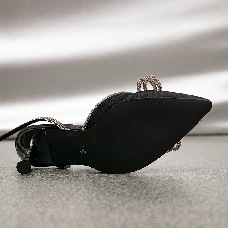 [Rhinestone Heels] Rhinestone High Heels | Women&