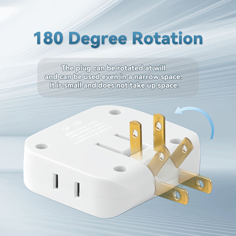 Compact Mobile Power Socket With USB Interface For Storage
