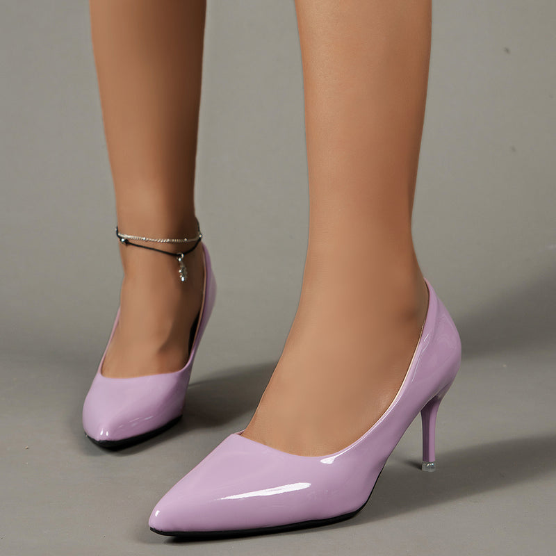 [Elegant Stiletto Heels] Elegant Pointed Toe Women&