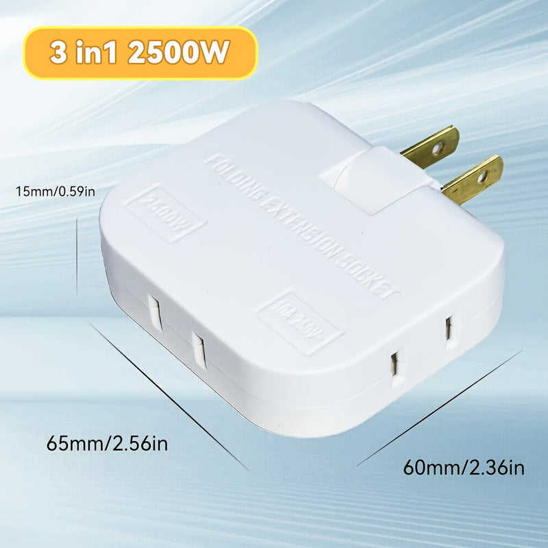Compact Mobile Power Socket With USB Interface For Storage
