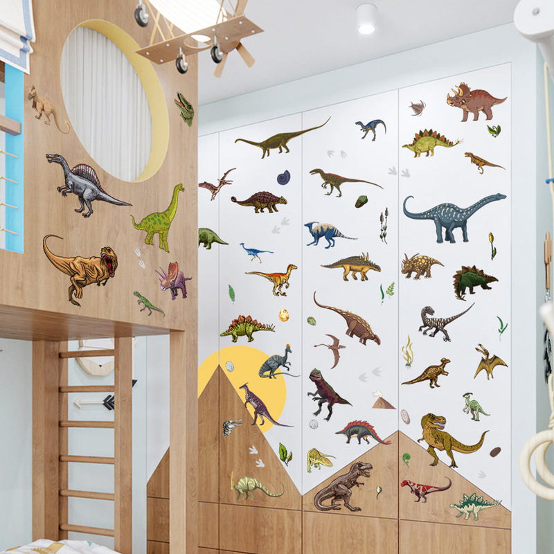 1 Set, Glow In The Dark, Dinosaur Wall Stickers, Removable Waterproof Stickers, Wall Decor For Living Room Bedroom, Home Decor
