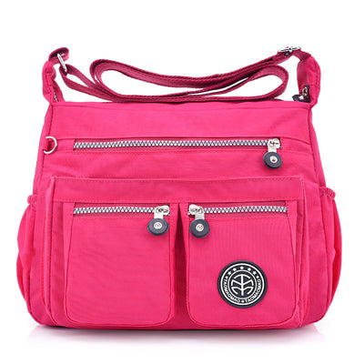 Women's Single Shoulder Crossbody Bag Lightweight Nylon Cloth Bag Casual Women's Bag