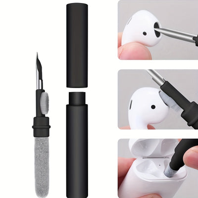 Multifunctional Earphone Cleaning Brush Kit - Perfect For AirPods, Computer, Camera & Mobile Phones!