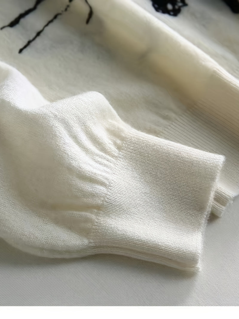 [Retro Anime Sweater] Retro Y2K Women&