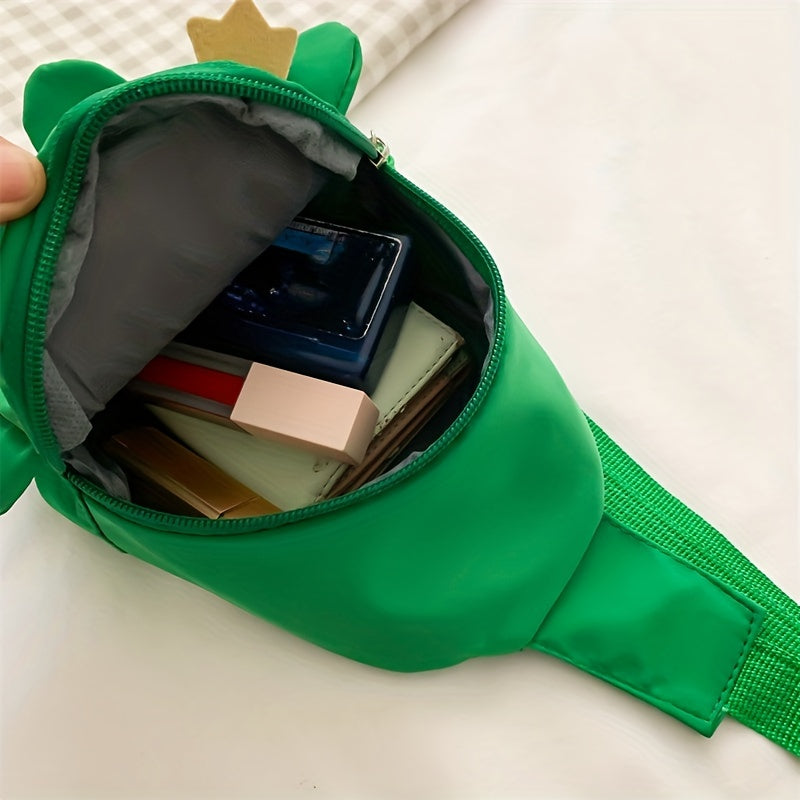 [Cute Cartoon Chest Bag Messenger] Dinosaur Chest Bag Boys And Girls Fashion Shoulder Bag Messenger Bag Cartoon Cute Mobile Coin Purse