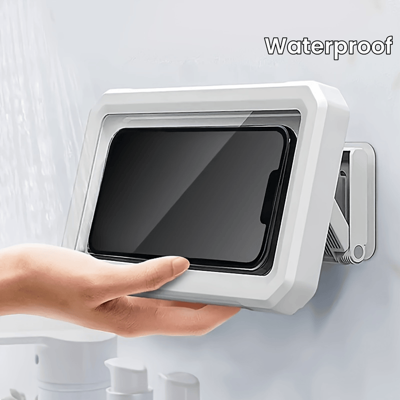 Retractable Rotatable Waterproof Lazy Mobile Phone, Shower And Wall Bracket Phone Shower Case