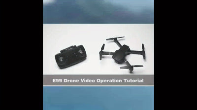 E99 drone is equipped with dual cameras, three batteries, mobile application control, indoor flying toys, Halloween/Christmas/New Year gifts