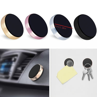 Magnetic Car Phone Holder Universal Mobile Phone GPS Stand Mini Mount